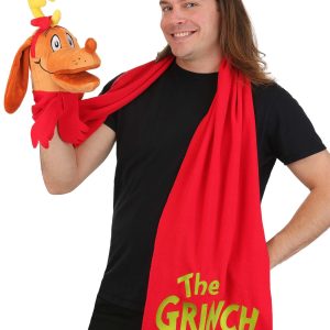 Dr. Seuss Max the Dog Red Costume Scarf