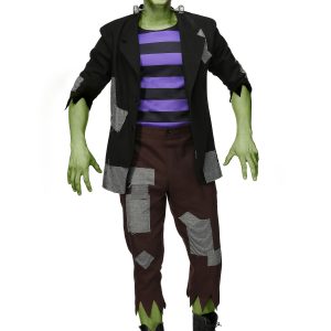 Men's Plus Size Frankenstein's Monster Costume