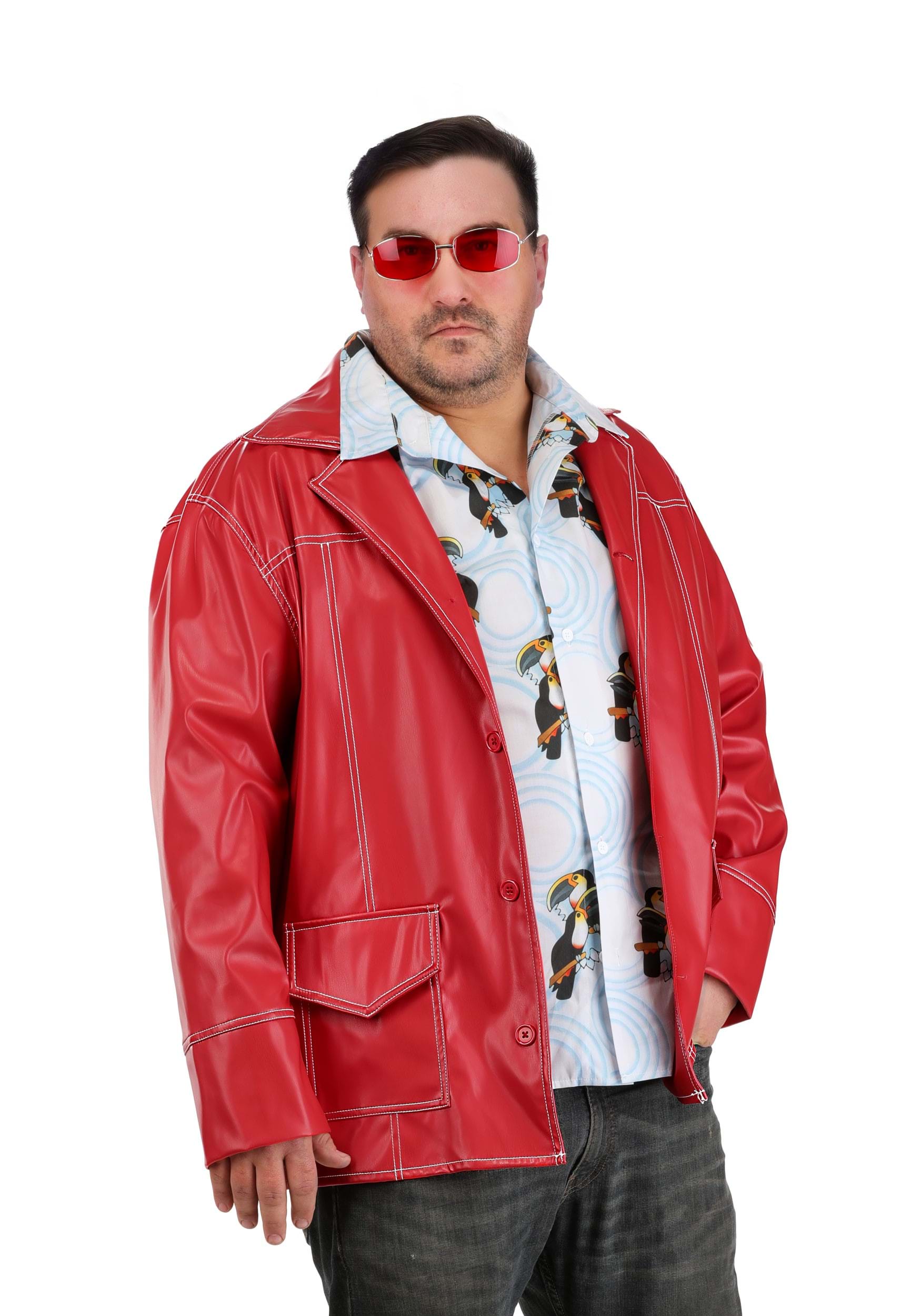 Plus Size Deluxe Fight Club Tyler Durden Costume for Men