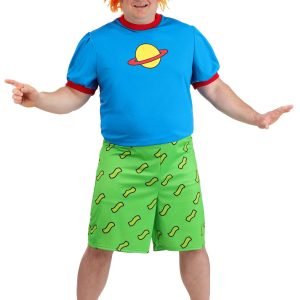 Plus Size Nickelodeon Rugrats Chuckie Costume for Men