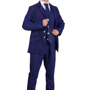 Adult North Pole Train Conductor Costume