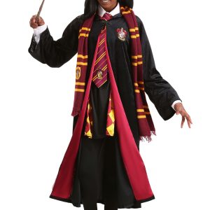 Adult Plus Size Harry Potter Deluxe Hermione Gryffindor Robe