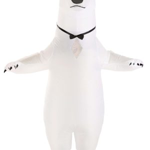 Adult Polar Bear Inflatable Costume