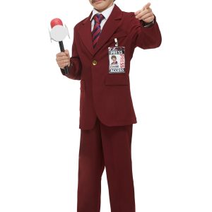 Anchorman Kid's Ron Burgundy Costume