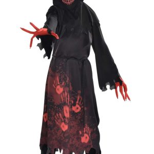 Boy's Hooded Horror Robe Costume