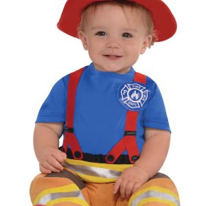 Boy's Infant/Toddler First Fireman Costume
