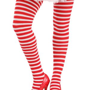 Candy Stripe Costume Tights for Women