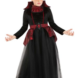 Girl's Batwing Vampire Costume Dress