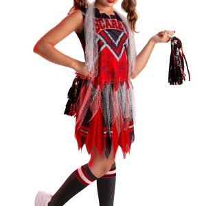 Girl's Scare U Cheerleader Sustainable Materials Costume
