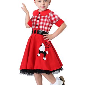 Girl's Toddler 50's Darling Costume
