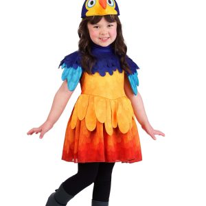 Girl's Toddler Pixar UP Kevin Costume Dress