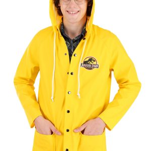 Jurassic Park Adult Yellow Raincoat Costume
