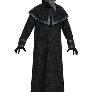 Kid's Dark Plague Doctor Costume