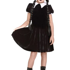 Kid's Gothic Girl Costume Dress