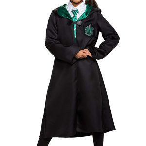 Kids Harry Potter Classic Slytherin Robe Costume