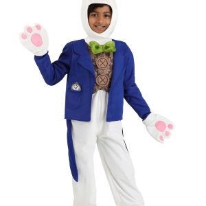 Kid's Whimsical White Rabbit Costume