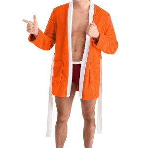 Men's Anchorman Pool Party Ron Burgundy Costume