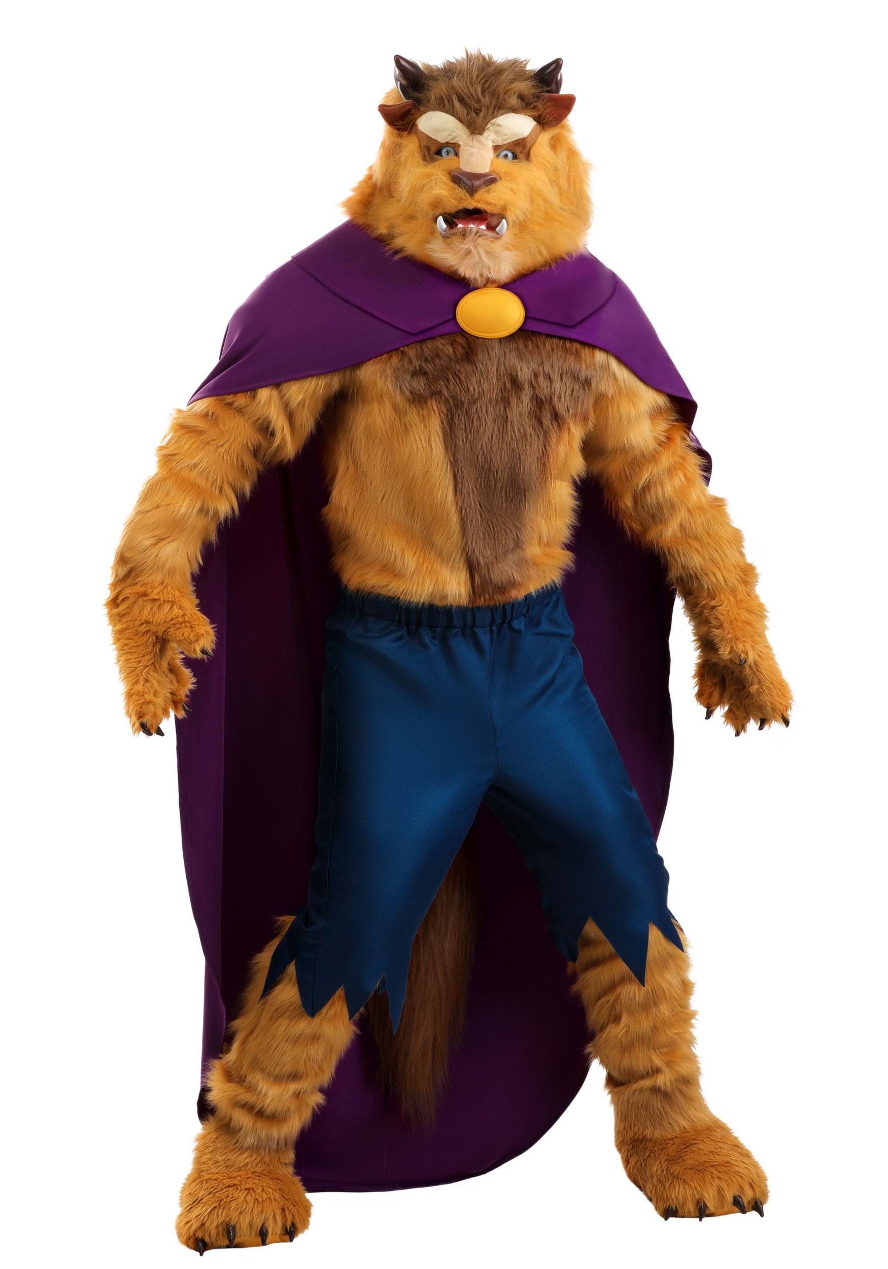 Men's Authentic Caped Disney Beast Costume