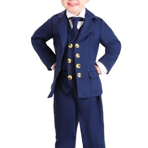 North Pole Train Conductor Boy's Toddler Costume