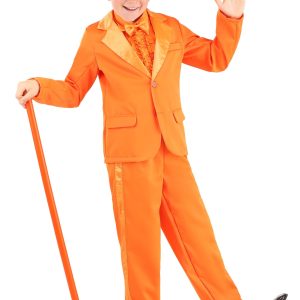 Orange Tuxedo Kid's Costume
