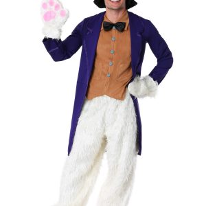 Plus Size Men's White Rabbit Costume