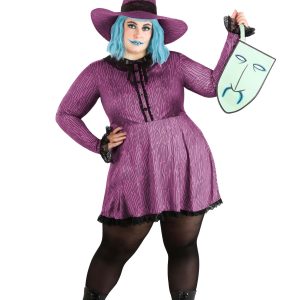 Plus Size Nightmare Before Christmas Shock Costume Dress