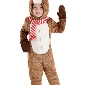 Plush Toddler Reindeer Costume