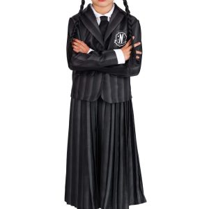 Wednesday Nevermore Girl's Costume