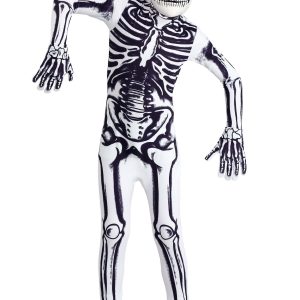 White Skeleton Costume for Kids