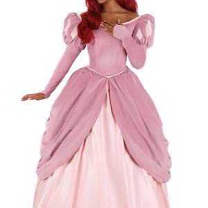 Women's Disney Pink Dress Ariel Costume