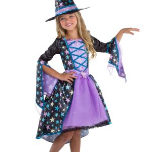 Girl's Pastel Candy Witch Costume
