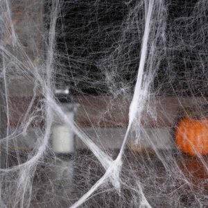200 Square FT Glow in the Dark Spider Webs Decoration