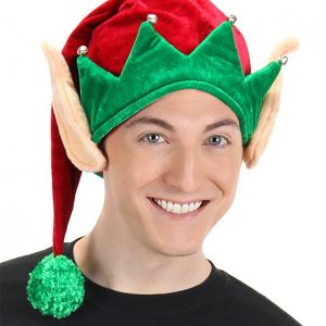Adult Costume Elf Soft Hat with Ears