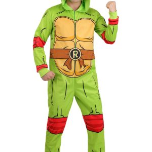 Adult Teenage Mutant Ninja Turtles Raphael Costume Onesie