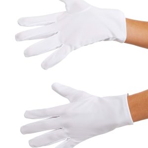 Adult White Gloves