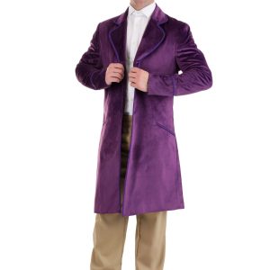 Authentic Men's Willy Wonka Costume Jacket