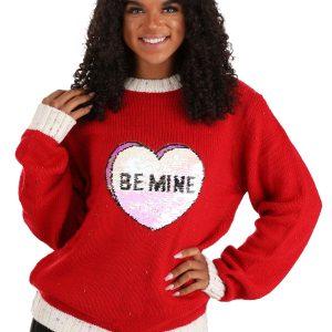 Be Mine Valentine's Day Sweater for Adults