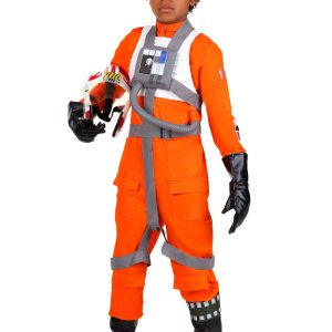 Boy's Deluxe Star Wars X-Wing Pilot Costume
