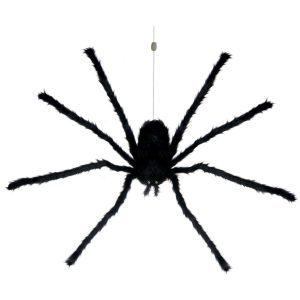 Floating Dropping Black Spider Decoration