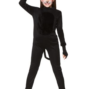 Girl's Black Cat Costume