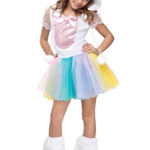 Girl's Rainbow Unicorn Costume Dress