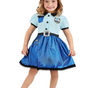 Girl's Toddler Cutie Cop Costume