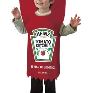 Heinz Ketchup Packet Kids Costume