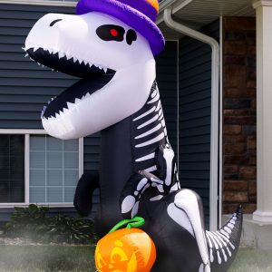 Inflatable 8FT Skeleton T-Rex Prop Decoration