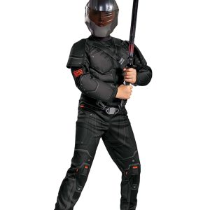 Kid's Deluxe Snake Eyes Movie Costume