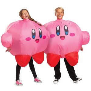 Kid's Pink Kirby Inflatable Costume
