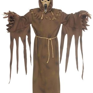 Kid's Scarecrow Ghost Face Costume
