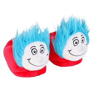 Kid's Thing 1 & Thing 2 3D Character Slippers
