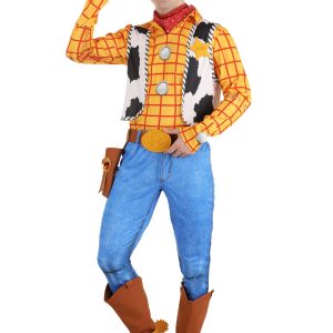 Men's Disney Deluxe Toy Story Woody Costume