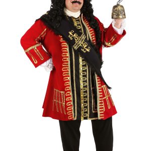 Men's Plus Size Elite Captain Hook Costume
